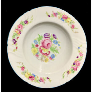 Johann Haviland Bavaria Germany Rim Soup Bowl JOH22 No 18-HAV‎ Excellent